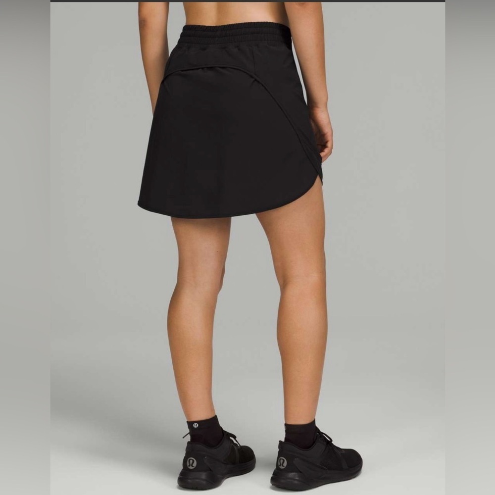 Lululemon Hotty Hot High-Rise Skirt *Long in Black - Picture 3 of 6